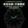 Swiss Brand New Mens Watch Luxury Waterproof Glow Quartz Watch Live Export Bestseller Drop Ship