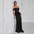 Women's Strapless Slim Fit Sexy Evening Gown Banquet