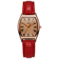 2026 New Women Quartz Watch Vintage Wine Barrel Shape Belt Watch Women Student Simple Watch Women In Stock