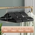 衣架加厚加粗宿舍用学生大号晾衣服撑子家用挂衣无痕防滑新款衣挂