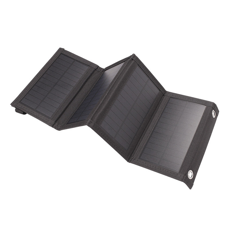 Solar folding bag USB charger camping power mobile phone 40% off 50% off power generation photovoltaic panel 5V10W12W20W
