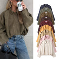 Women's Fall Loose Jacket 2026 | Trendy Jacket - Coffee (No Pockets)