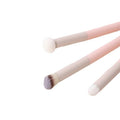 Mushroom Concealer Brush Set - 3-Piece Sponge & Lip Brush Combo, Wet & Dry