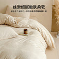 100% cottonJacquard4-piece setlong-staple cottonflat sheetduvet cover100% cottonbedding