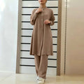 Casual Loose Shirt + Pants 2-Piece Set