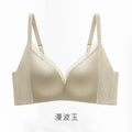 516新款缎面无痕聚拢提拉中厚杯收副乳内衣女调整型无钢圈文胸罩