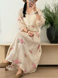 Women's Ethnic Gentle Embroidered Skirt Set 2026 | Summer Mini Skirt - Off White