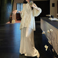 New Chinese Style Lace Beaded Off-Shoulder Dress, 2026