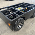 Driverless wire-controlled chassis Driverless remote control electric four-wheel vehicle chassis Parade float chassis production