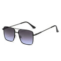 2022 New Metal Square Retro Western Ocean Lens Sunglasses Street Snap UV-Protection Glasses Wholesale