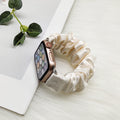 Amazon Crystal Satin Plain Band Large Cord Hair Tie Fits Apple iWatch Apple Watch Band