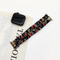 Fits Apple watch Satin Double Strand Small Cord Hair Tie Apple Band Apple Watch Fitted With Size