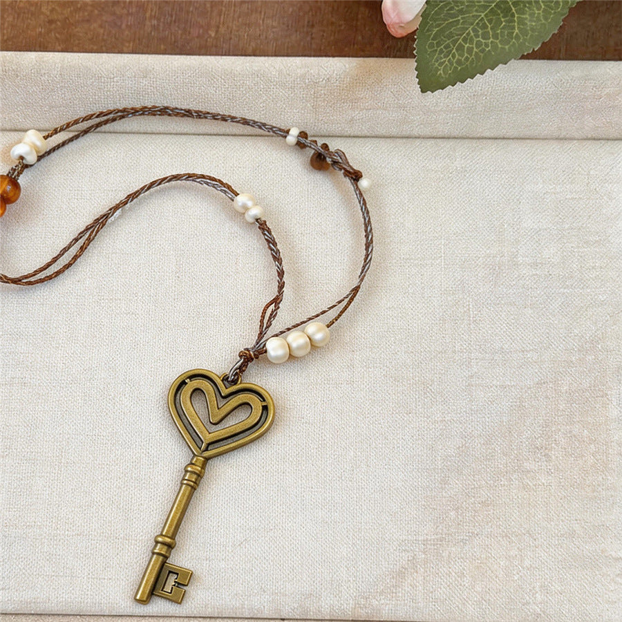 Bohemian Heart Pendant Necklace - view 9