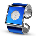 Watch Women Square Open End Bangle Watch AliExpress wish Watch Wholesale Drop Ship Cross-Border