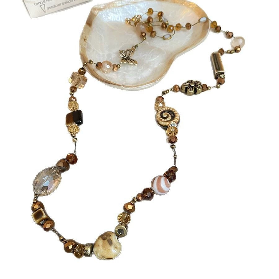 Bohemian Shell Beaded Necklace - view 5