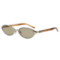 2026 New Korean Knit Women Sunglasses Premium gm Sunglasses Old Money Retro Polarized Men Metal Small-Frame Sun-Proof