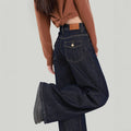 Fall Casual High Waist Drapey Loose Wide Leg Pants