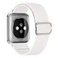 For appleiwatch Band Double-Sided Slant Pattern Adjustable Stretch Single Row Apple Nylon Woven Huawei GT6