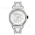 New Overseas Bestseller Watch Unisex Simple Two Times Element Glow Waterproof Fashionable Creative Comic Style Quartz Watch
