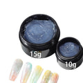 Solid Ice Pillar Nail Gel - No-Wipe Diamond Glue for Strong, Long-Lasting Nails