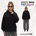 ARTIE Men's Streetwear Boxy Fleece-Lined Hoodie