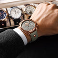 Swiss Brand Multifunction Waterproof Mens Watch Sports Style Quartz Watch TikTok Live Export Drop Ship