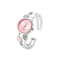 AliExpress Watch Heart-Shaped Steel Band Women Bangle Watch Christmas Present Watch Wholesale watch