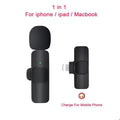 Wireless lavalier microphone K9 new private model outdoor live broadcast short video shooting radio microphone K1