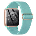 For appleiwatch Band Double-Sided Slant Pattern Adjustable Stretch Single Row Apple Nylon Woven Huawei GT6