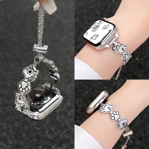 Fits Huawei watch fit5 Watch Band Creative New 5pro Metal Cartoon Bangle Huawei fit4 Wrist Strap