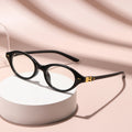 Retro Oval Round Book Nerd Presbyopia Glasses Overseas Western Premium Fashionable Older Adults One Single Vision Reading Glasses