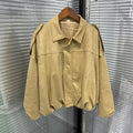Women's Fall Loose Jacket 2026 | Trendy Jacket - Coffee (No Pockets)