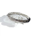 Small Scent Diamond Grid Bangle Coated 18k Gold Rhinestone Width Slim Cut Couples Diamond Grid Pattern coco Bracelet Premium Accessory Wholesale