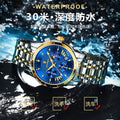 Swiss Brand Multifunction New Mens Watch Waterproof Fashionable Quartz Watch Live Export Bestseller Drop Ship