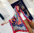 Women's Ethnic Shawl + Cape 2026 - Red