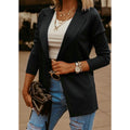 Women's Fall Casual Long Sleeve Blazer + Jacket 2026 | Trendy Jacket - White