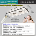 New living room lamp rectangular LED ceiling lamp with fan Nordic brightened intelligent voice control living room main lamp