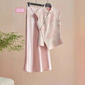 Summer New Chinese Skirt + Top Set
