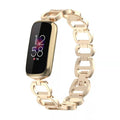 Metal Watch Band Fits Fitbit luxe Alloy Bracelet Band Swap Wrist Strap In Stock Adjustable