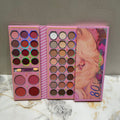 80-Color Eyeshadow Palette - Matte & Pearl Finish with Blush & Highlighter