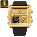 Swiss Brand New Men Digital Watch Pair Display Digital Quartz Watch Live Export Bestseller Drop Ship