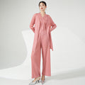 Office Fashion Pleated 3-Piece Set