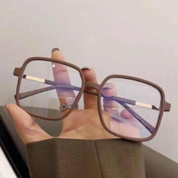 Elegant Frame Plano Women Western New Retro Slender ins Influencer Glasses Stylish Bare Face Glasses Frame