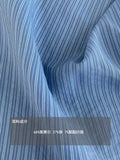 Summer Korean Casual Tencel Long Sleeve Slit Striped Sun-Protection Shirt + Jacket