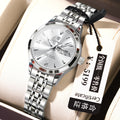 Swiss Brand Ladies Watch Factory Wholesale Overseas Pair Date Quartz Watch Live Export Bestseller Drop Ship