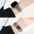 Fits Apple watch Apple Band Fashionable Twist Rhinestone Metal Apple Band