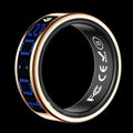New smart screen display ring heart rate blood oxygen sleep health monitoring sports step counting photo waterproof ring