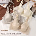 缎面3359美胸带聚拢显廋超薄万能杯软圈内衣女调整型侧收防垂文胸