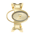 2026 New EU/US Import Electric Business Bestseller Shaped Oval Round Egg Shape Women Quartz Bangle Watch Stock Wholesale