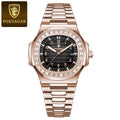 Swiss Brand New Luxury Mens Watch Waterproof Glow Quartz Watch Live Export Bestseller Drop Ship